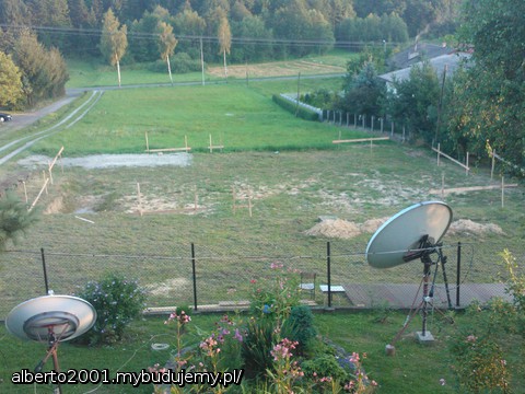 WYTYCZONY ZARYS PRZYSZŁEGO DOMU