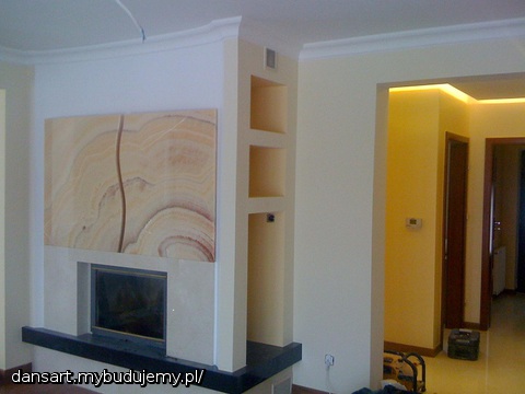 Wykończenie jednego z domów w sanoku