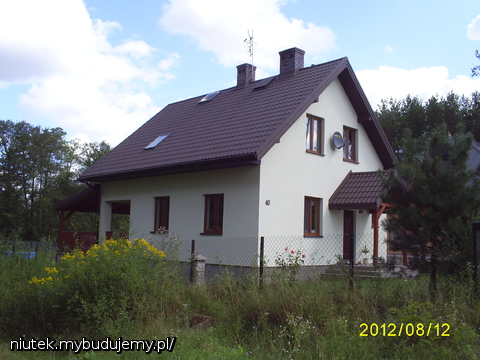 Orfeusz z dachem i tynkiem, zrobiony w 2012 r.