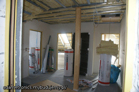 widok na korytarz na górze