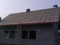 Moja przed położeniem dachówki