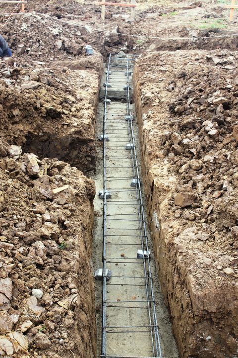 zbrojene lawy budynku