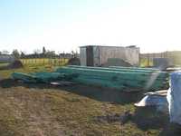 Materiał na więźbę czeka na swą kolej...