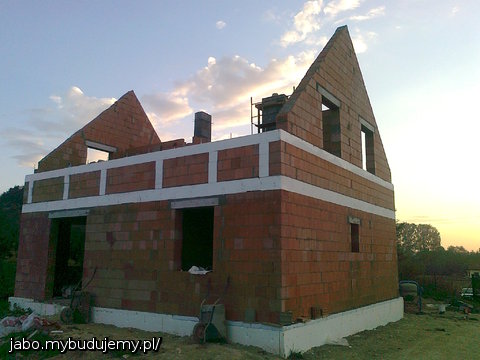 Ściany szczytowe poddasza