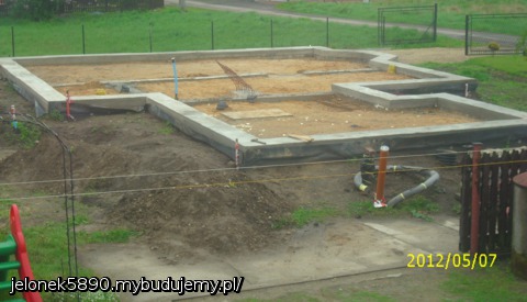 przed zalaniem betonu