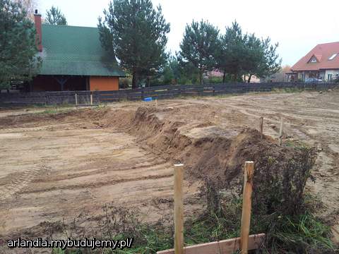 wykop pod fundament