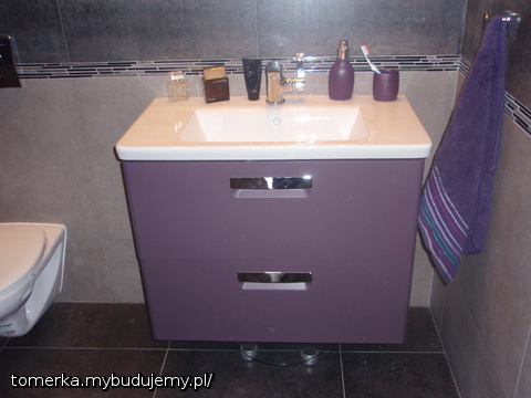 fioletowe dodatki sobie wymysliłam