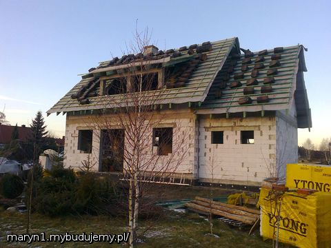 Dachówka już czeka na 
