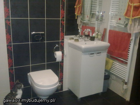 2 - dorobiłam się mebli łazienkowych...a mąż zrobił ;)