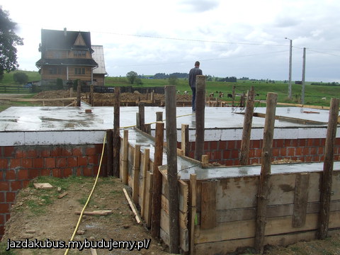 Płyta i ławy boczne