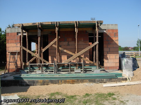 tył domu - wyjście na taras