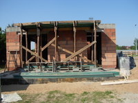 tył domu - wyjście na taras