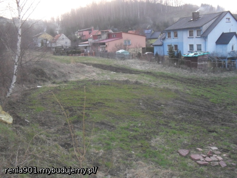 działka od północy