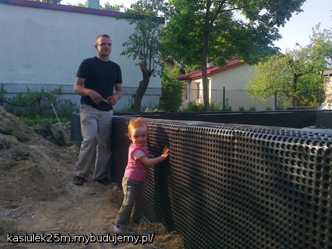 no i główny Inwestor. Ten 76cm wzrostu i 10kg wagi:)