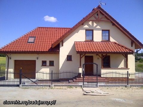 Elewacja frontowa - zachód