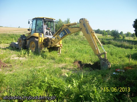 pierwsze pociągnięcie pod piwnicę