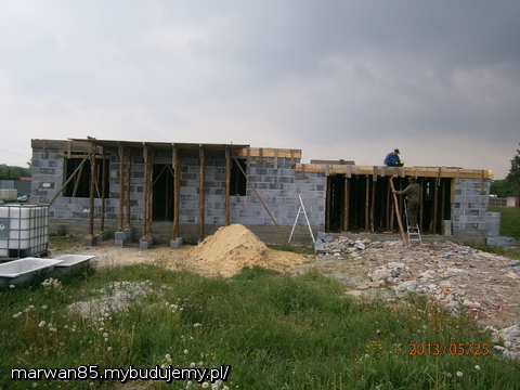 Przygotowanie do wylania deki 1