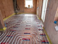 salon - widok z kuchni-jadalni