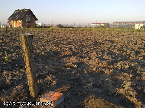 pierwszy zarys działki