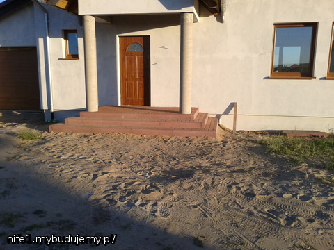 schody z kostki brukowej