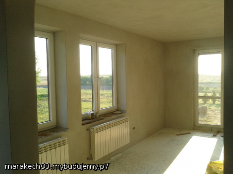 po tynkach przed wylewkami;)