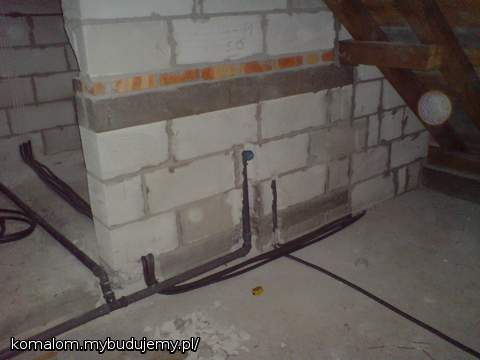 więc kładziemy instalacię ektryczną