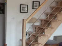 schody na strych-teraz juz salon