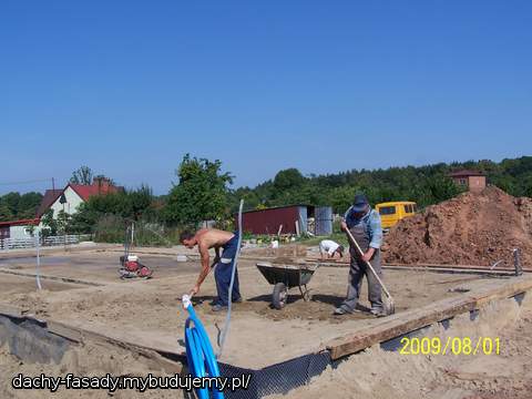 Bud. Sławków - fundamenty