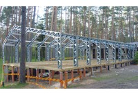 Estrada.

Konstrukcja stalowa oc-ana, grubosc metalu od 0,7 do 1,2mm

dla montazu potrzebny jest tylko srubokret i pare dni

nie wymagaja fundamentow

sa inne konstrukcji na zamowienia

szybkie i ekonomiczne rozwiazanie

profesjonalne podejscie ,najnowsza technologia

Poliweglan do kostrukcji w b/d cenie !!!