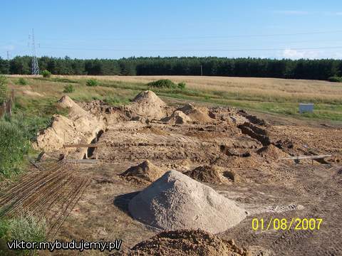 fundamenty wykopane