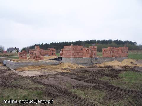 widok od garażu i salonu