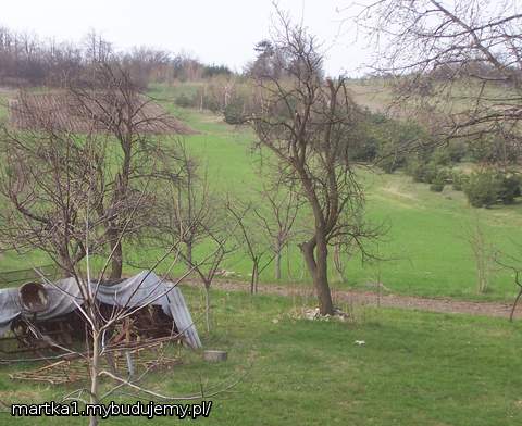Działeczka ponad 1000 m kwadratowych:) czyste powietrze, cisza, fajne widoki