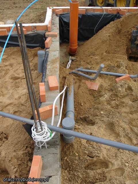 rozprowadzenie kanalizacji