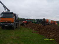 ,,traktorki,, sąsiadow wyciagały gruchy.