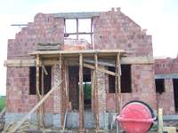 widok z przodu domku