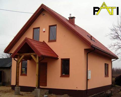 Szkieletowy dom drewniany