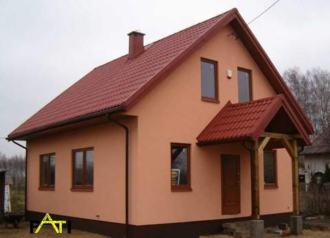 Szkieletowy dom drewniany