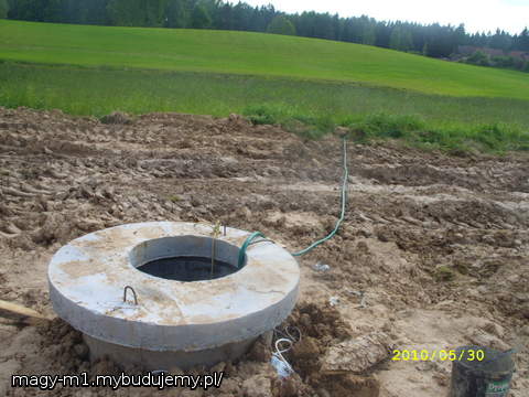 a tak wygląda  drenaż po zakonczeniu