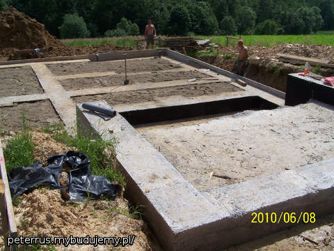 Podsypka pod podbetonkę