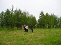 rodzinna wizytacja na włościach :)