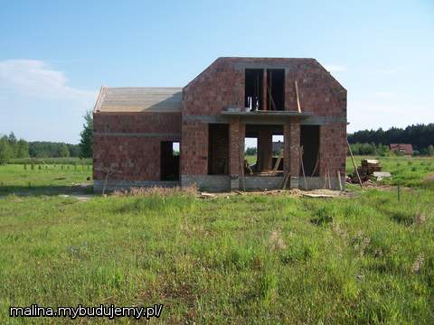 tył domku - od strony salonu