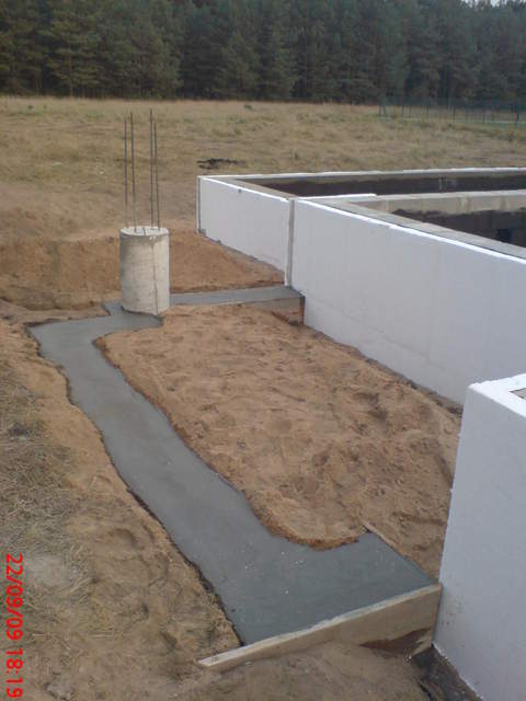 dzisiaj ocieplono fundamenty