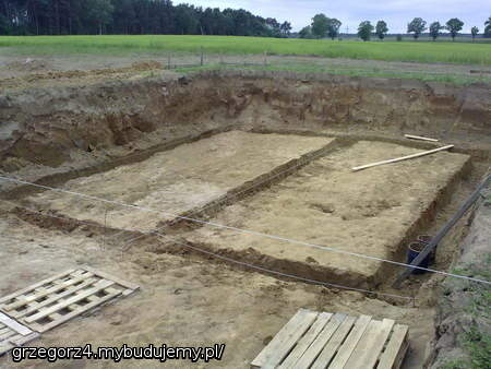 Wykopy pod szalunki