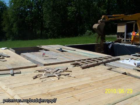 Szalunek na strop 29.06.2010