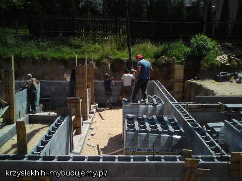 zalewanie scian fundamentowych