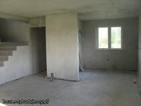tynki prawie skończone