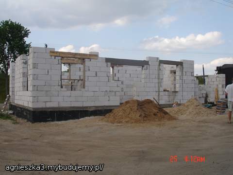 etap ściany do góry