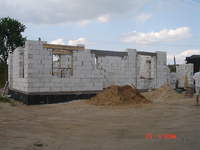 etap ściany do góry