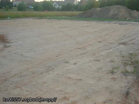 Piaseczek pięknie uwalcowany. Stan na 08-07-10