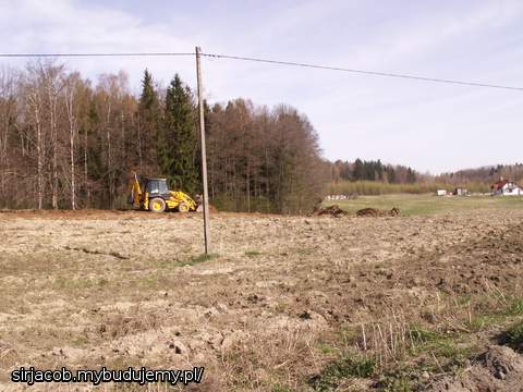 Lecz po całym dniu pracy niewiele było widać ...